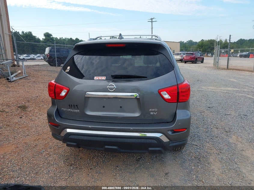 NISSAN PATHFINDER 2019 VIN 5N1DR2MM0KC587913