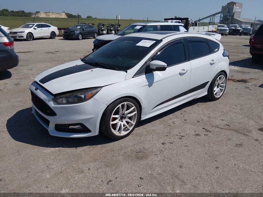 Vin: 1fadp3l90gl289453, lot: 46507091, ford focus st 20162