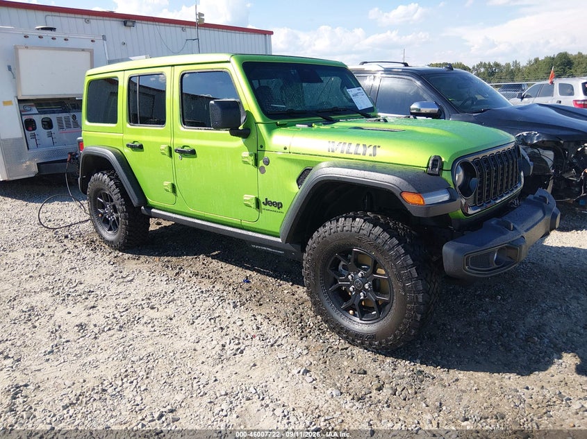 Vin: 1c4pjxdg2tw190672, lot: 46507098, jeep wrangler willys 4x4 2026 img_1