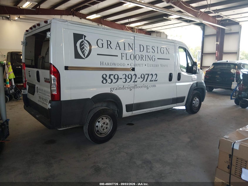 RAM PROMASTER 1500 2017 VIN 3C6TRVAG5HE515923