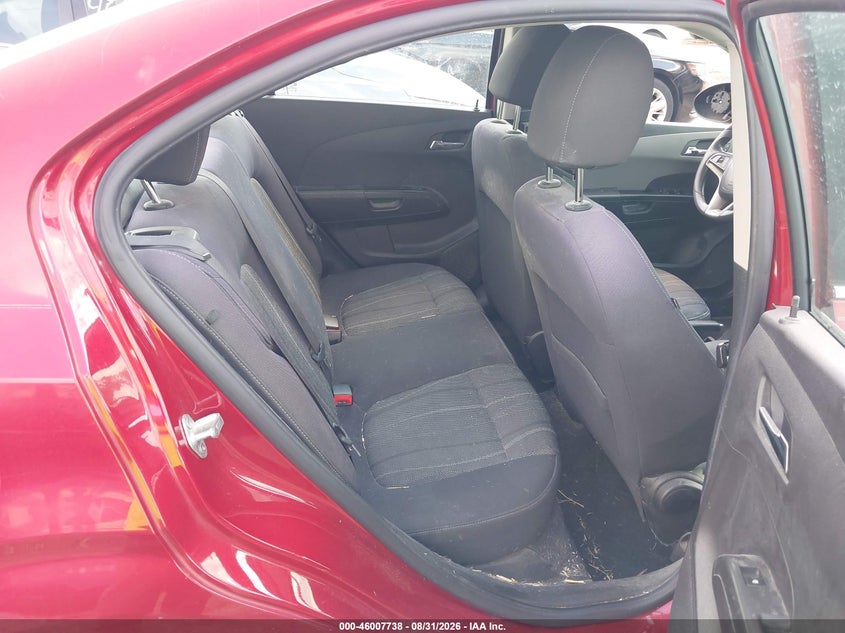 CHEVROLET SONIC 2014 VIN 1G1JC5SH8E4210334