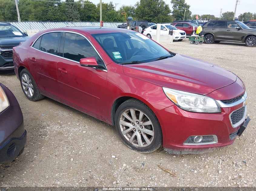 2014 CHEVROLET MALIBU SEDAN 2.5L I-4 DI, DOHC, VVT, REGULAR , 196HP