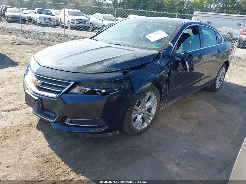 CHEVROLET IMPALA 2014 VIN 2G1125S37E9176343