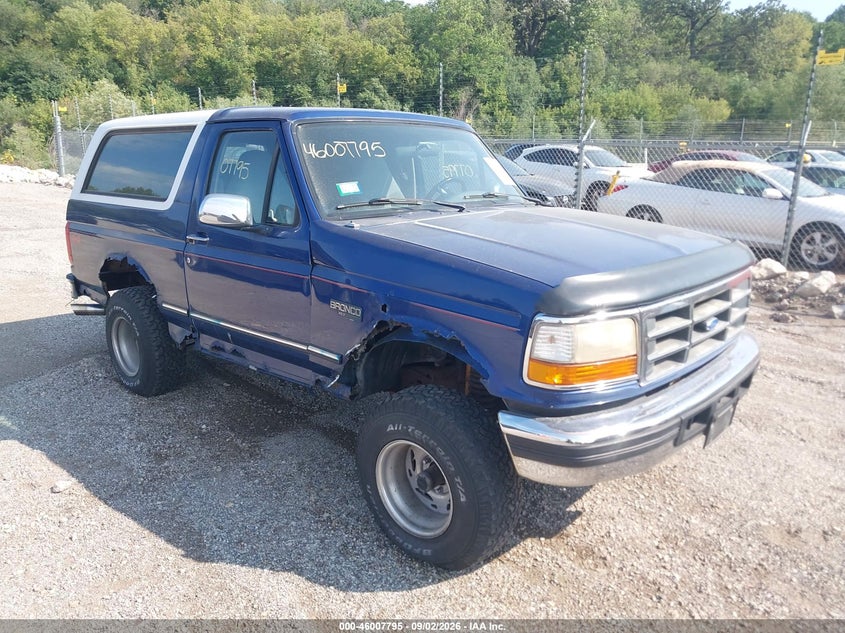 1996 FORD BRONCO auction photo 1