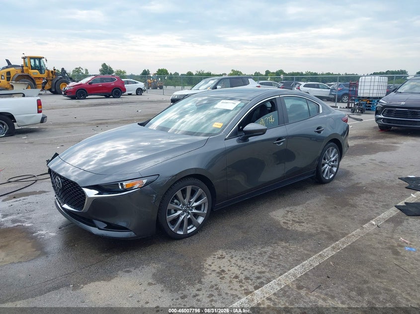 Vin: 3mzbpacl4nm301629, lot: 46507172, mazda mazda3 preferred 20222