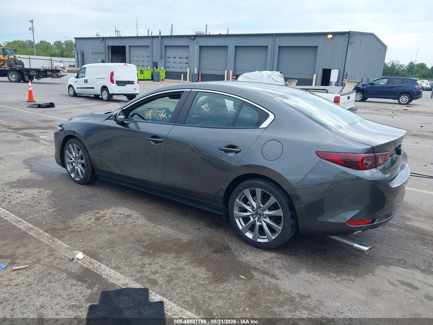 Vin: 3mzbpacl4nm301629, lot: 46507172, mazda mazda3 preferred 20223