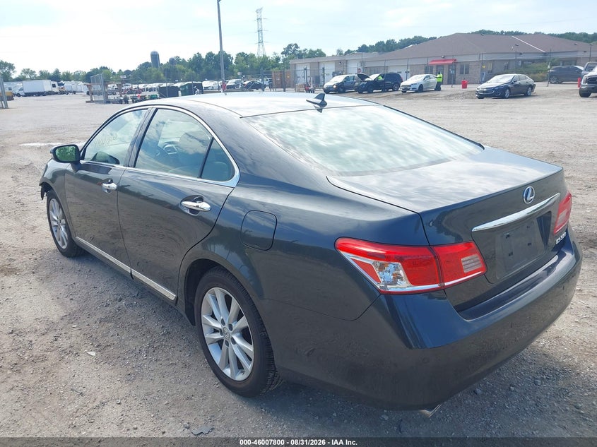 Vin: jthbk1eg4b2460220, lot: 46507176, lexus es 350 20113