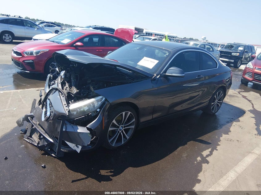 Vin: wba2f9c32hv665074, lot: 46507184, bmw 230i 20172