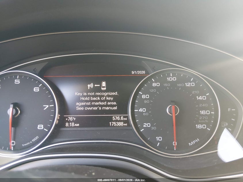 2015 AUDI A6 auction photo 7