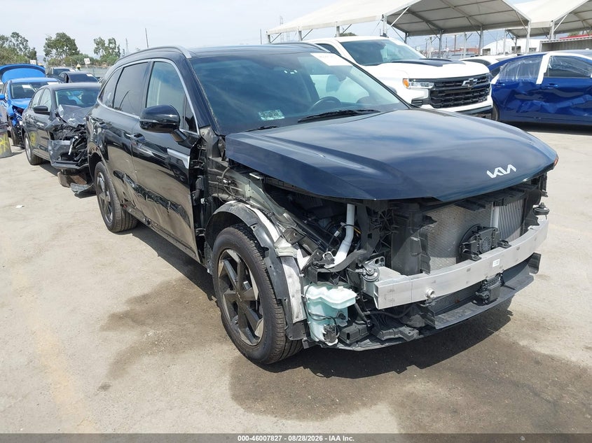 Vin: kndrh4jg6s5372628, lot: 46507204, kia sorento hybrid ex 2025 img_1