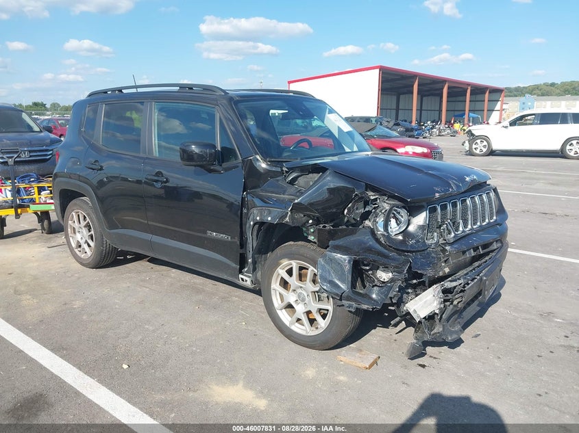 Vin: zacnjcbbxmpn30315, lot: 46507207, jeep renegade latitude fwd 2021 img_1