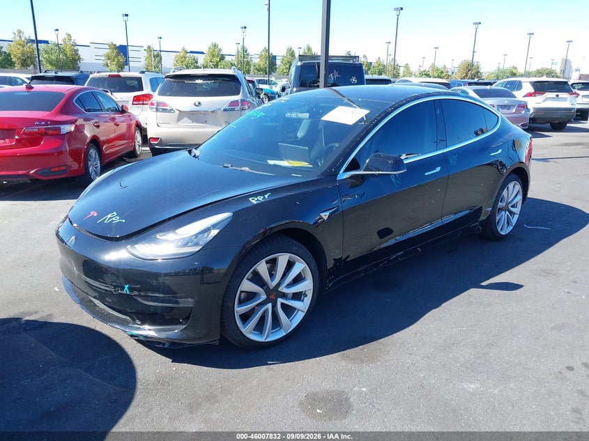 TESLA MODEL 3 2018 VIN 5YJ3E1EA1JF046851