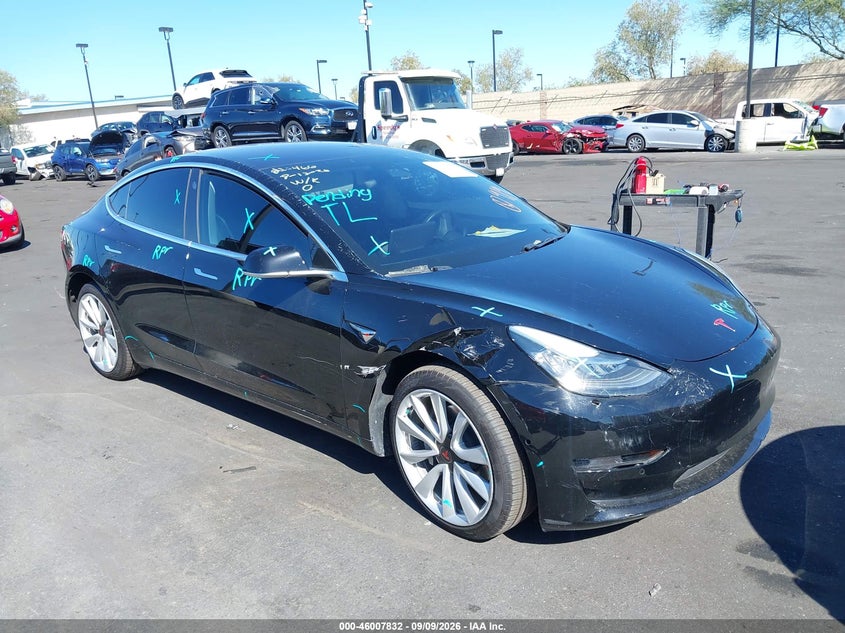TESLA MODEL 3 2018 VIN 5YJ3E1EA1JF046851