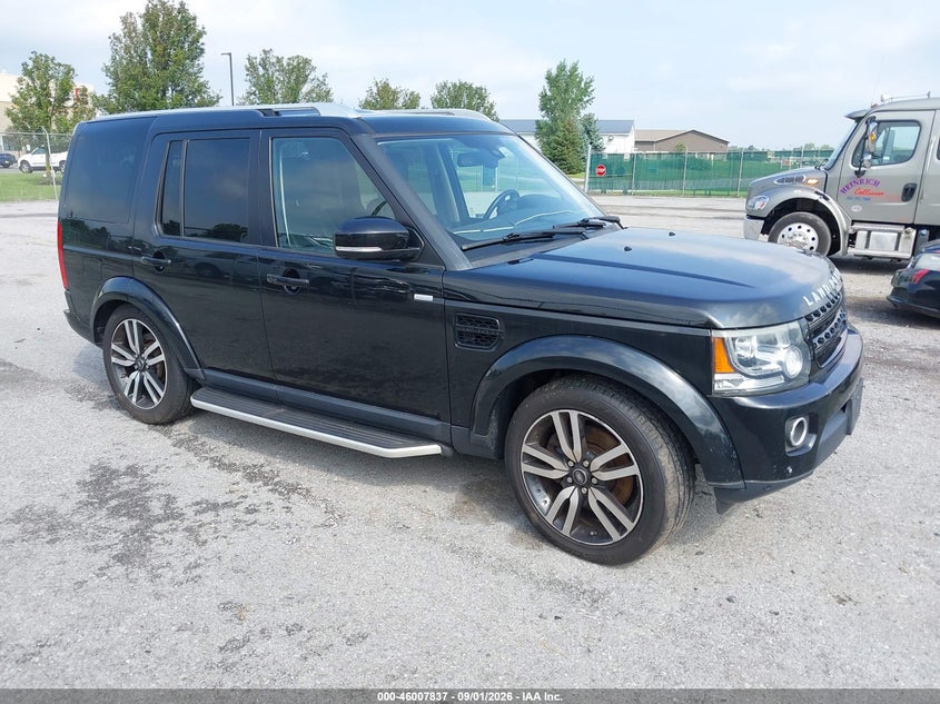 2016 LAND ROVER LR4 auction photo 1