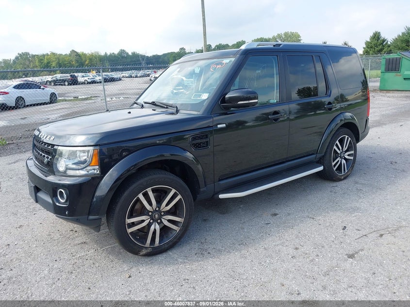 2016 LAND ROVER LR4 auction photo 2