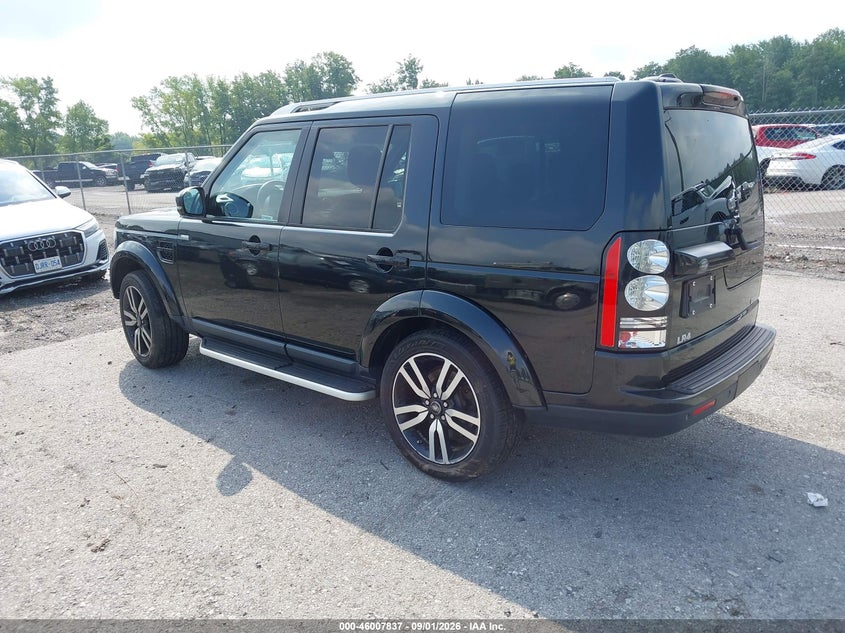 2016 LAND ROVER LR4 auction photo 3