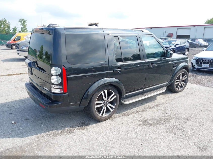 2016 LAND ROVER LR4 auction photo 4