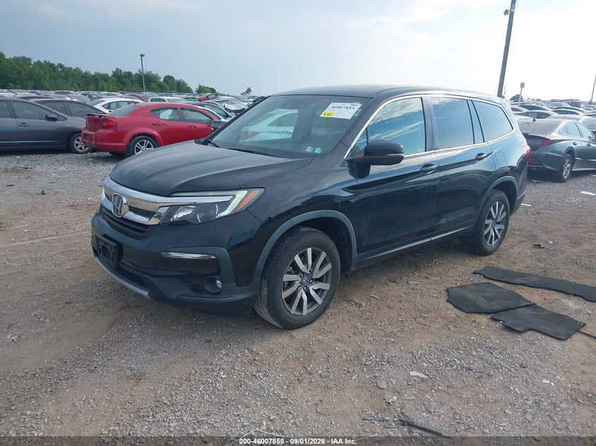 Vin: 5fnyf6h59lb043097, lot: 46507231, honda pilot awd ex-l 20202