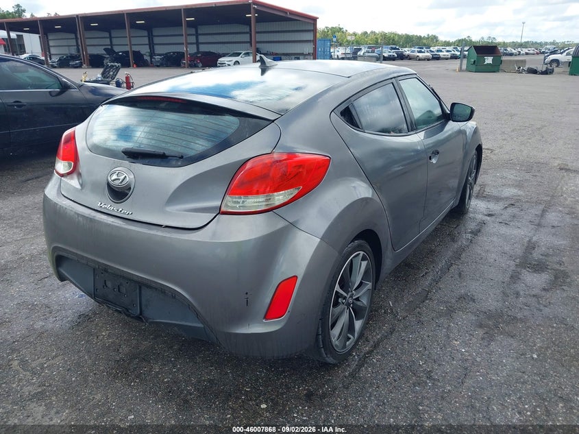 Vin: kmhtc6ad0cu069370, lot: 46507244, hyundai veloster base w/black 20124