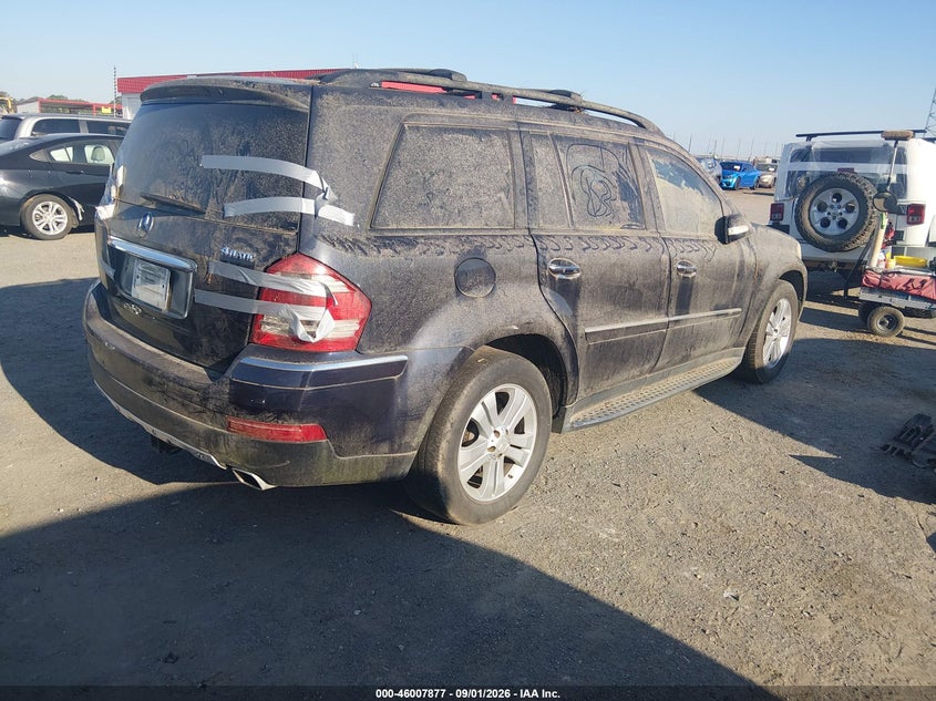 MERCEDES-BENZ GL 450 2007 VIN 4JGBF71E87A254937