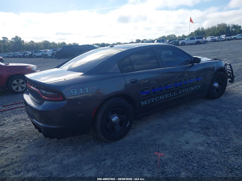 Vin: 2c3cdxat2ph532427, lot: 46507259, dodge charger police rwd 20234