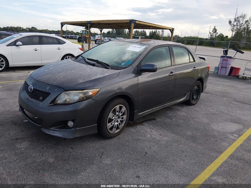 TOYOTA COROLLA 2010 VIN 2T1BU4EE9AC397028