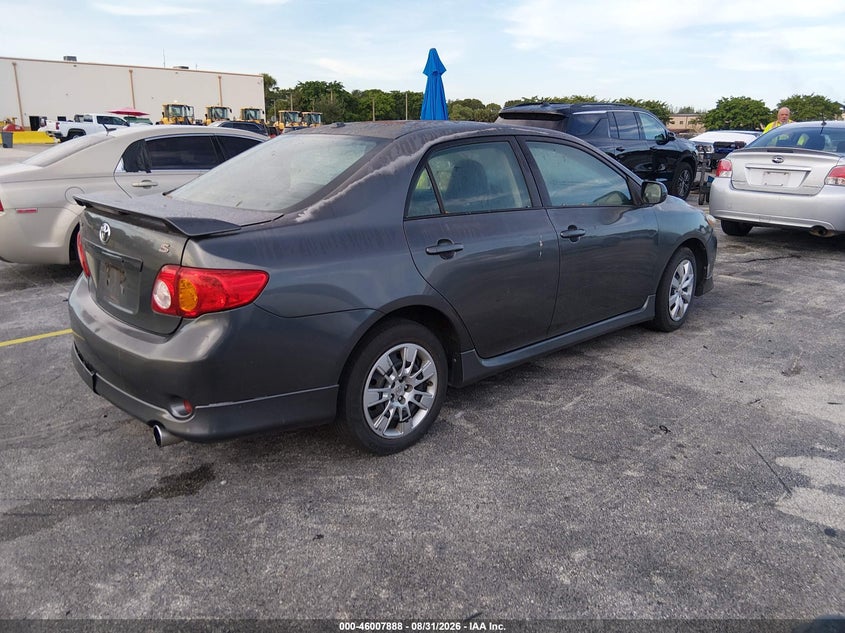 TOYOTA COROLLA 2010 VIN 2T1BU4EE9AC397028