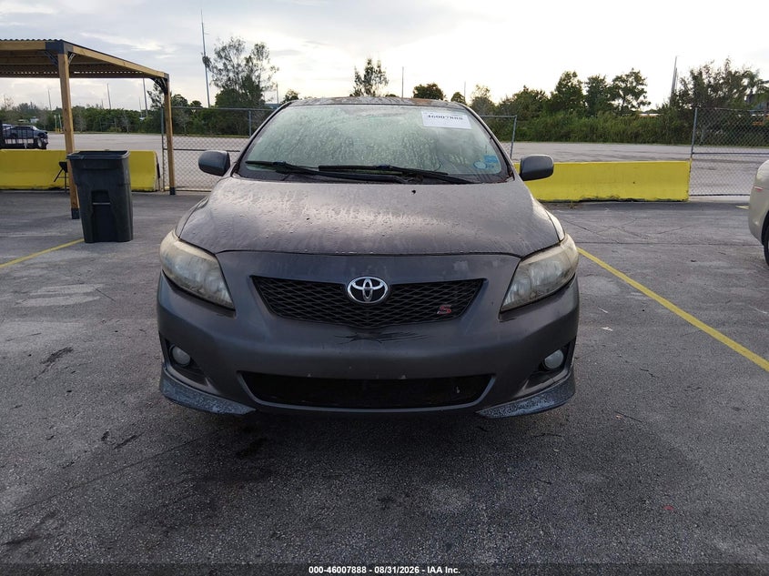 TOYOTA COROLLA 2010 VIN 2T1BU4EE9AC397028