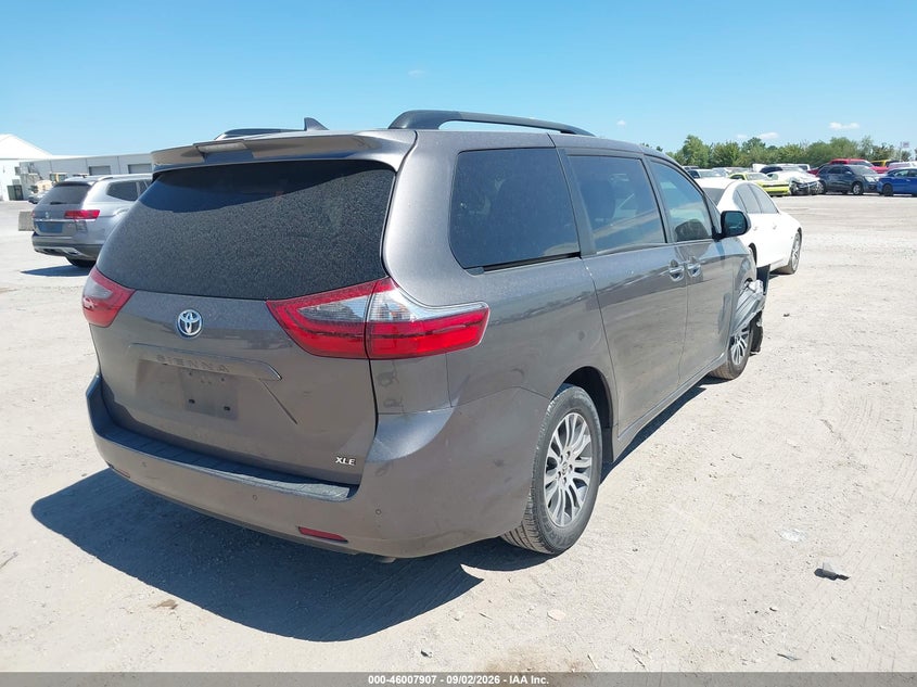 Vin: 5tdyz3dc0ls073885, lot: 46507283, toyota sienna xle 20204