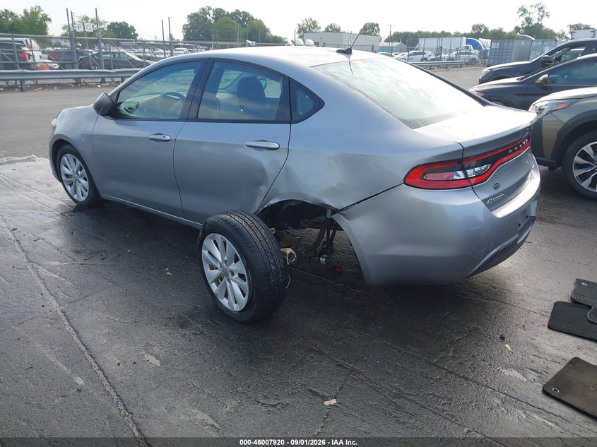 Vin: 1c3cdfbb4ed791463, lot: 46507296, dodge dart sxt 20143