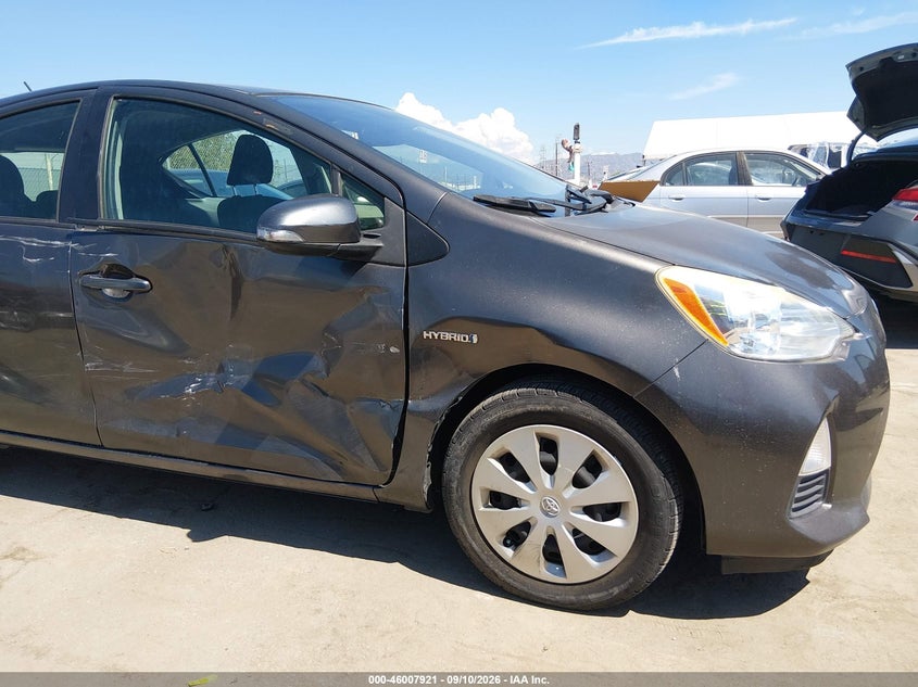 TOYOTA PRIUS C 2014 VIN JTDKDTB37E1574523