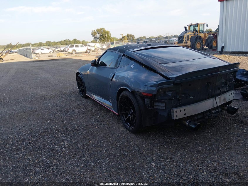 Vin: jn1bz4ch9rm360058, lot: 46507310, nissan z nismo auto 20243