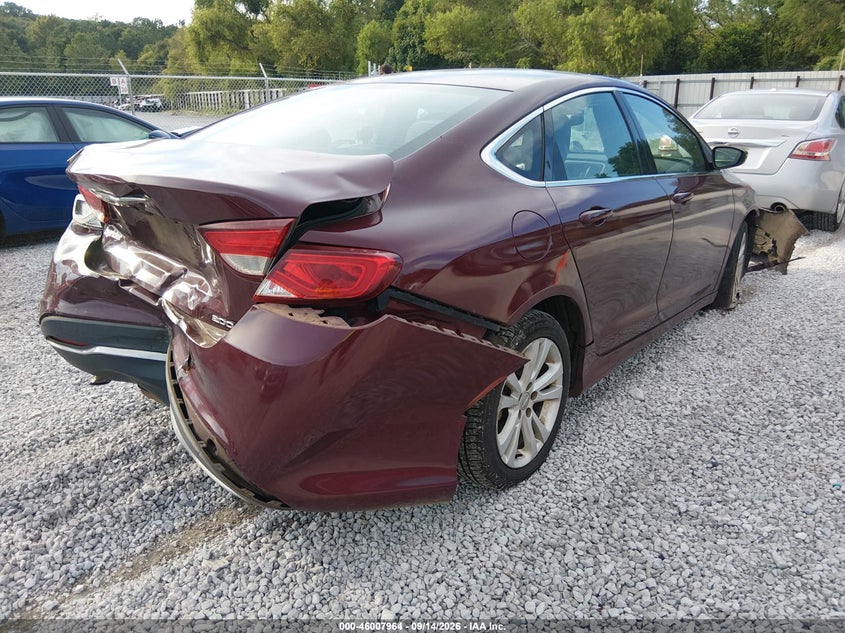 Vin: 1c3cccab9gn137901, lot: 46507340, chrysler 200 limited 20164