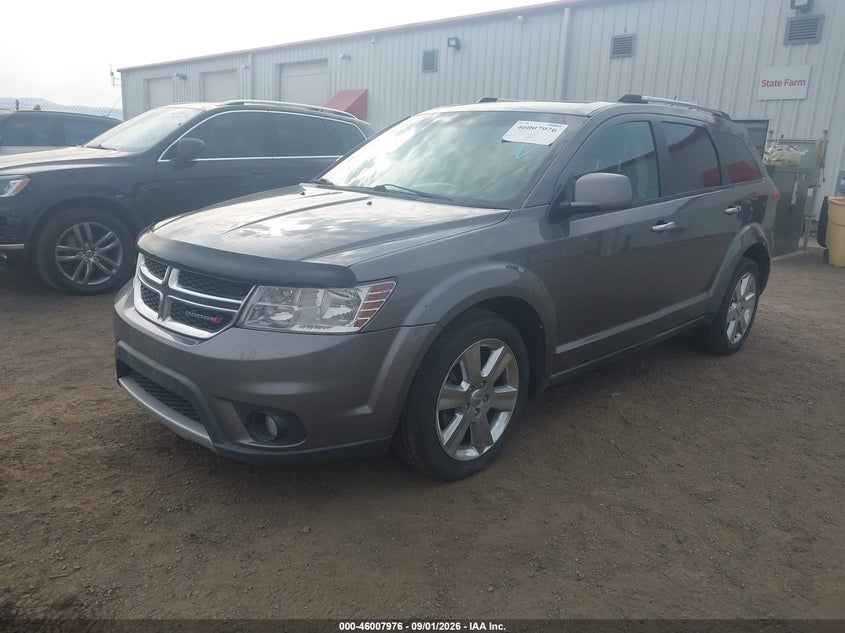 2013 Dodge Journey, Лівий зад, IAAI, VIN 3C4PDDFG1DT724576 — фото 2