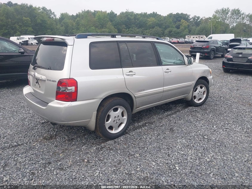 2006 TOYOTA HIGHLANDER auction photo 4