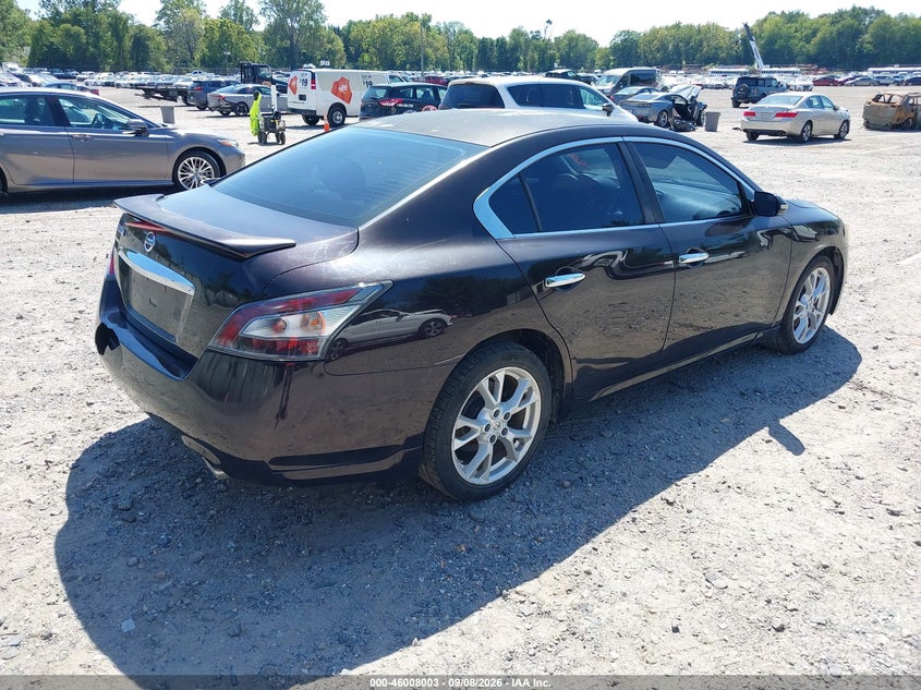 2013 NISSAN MAXIMA auction photo 4