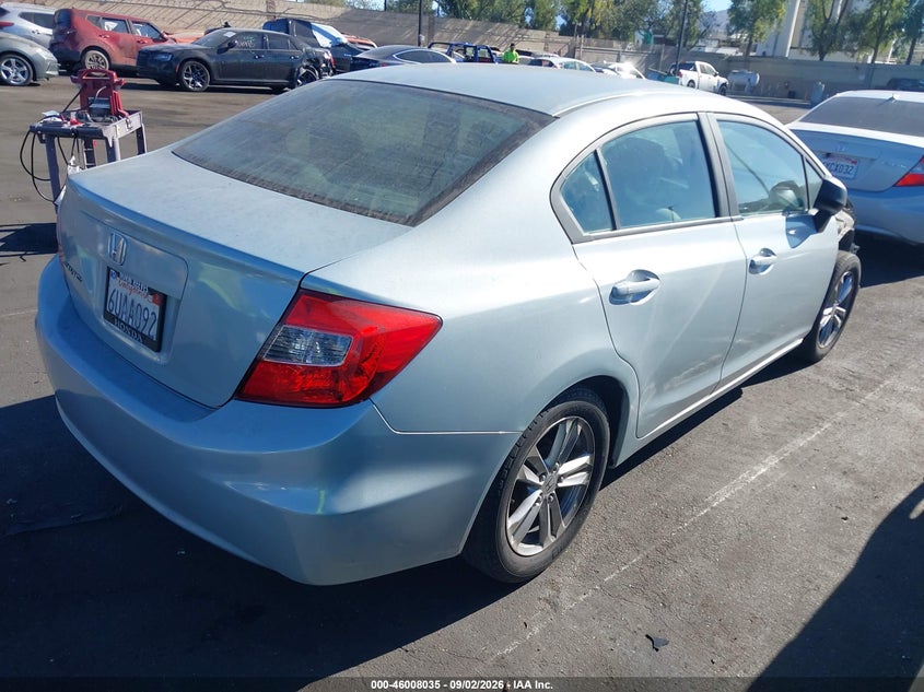 Vin: 2hgfb2f54ch525082, lot: 46507411, honda civic lx 20124