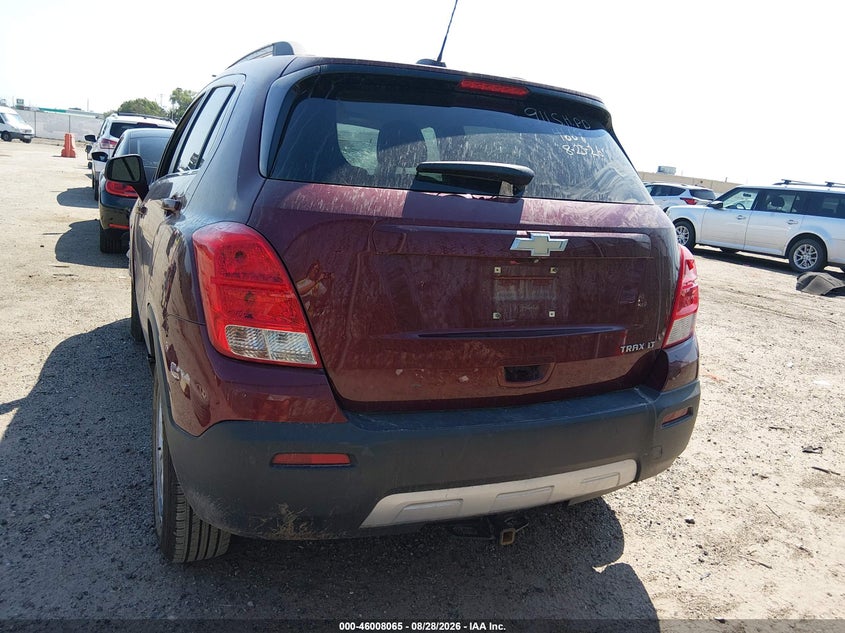 CHEVROLET TRAX 2016 VIN 3GNCJLSBXGL164113