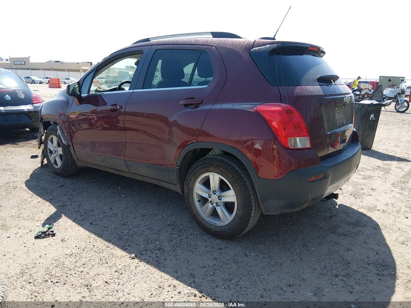 CHEVROLET TRAX 2016 VIN 3GNCJLSBXGL164113
