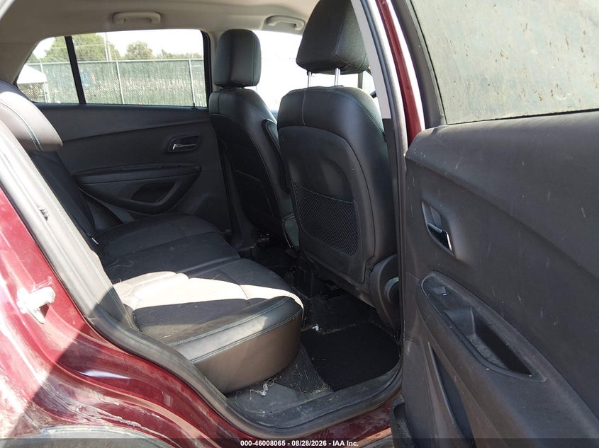CHEVROLET TRAX 2016 VIN 3GNCJLSBXGL164113