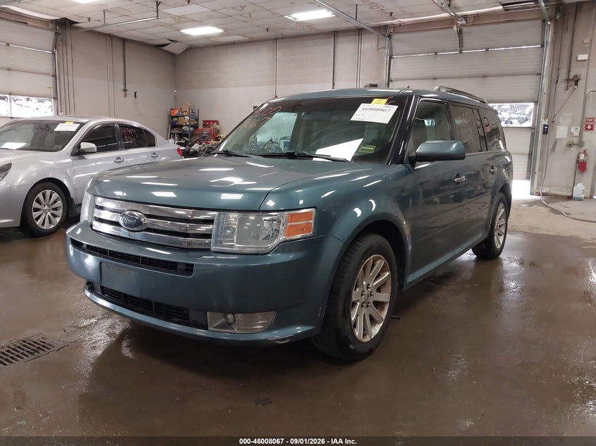 Vin: 2fmgk5cc3aba53900, lot: 46507443, ford flex sel 20102