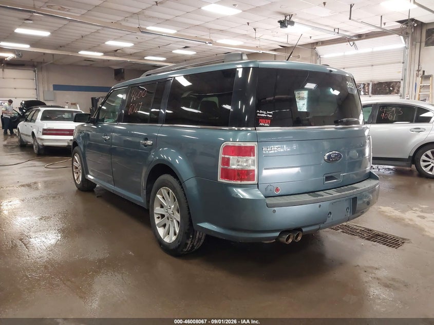 Vin: 2fmgk5cc3aba53900, lot: 46507443, ford flex sel 20103