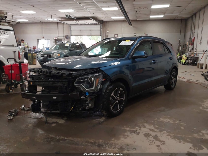Vin: kndcs3lf9r5180510, lot: 46507482, kia niro plug-in hybrid ex 20242