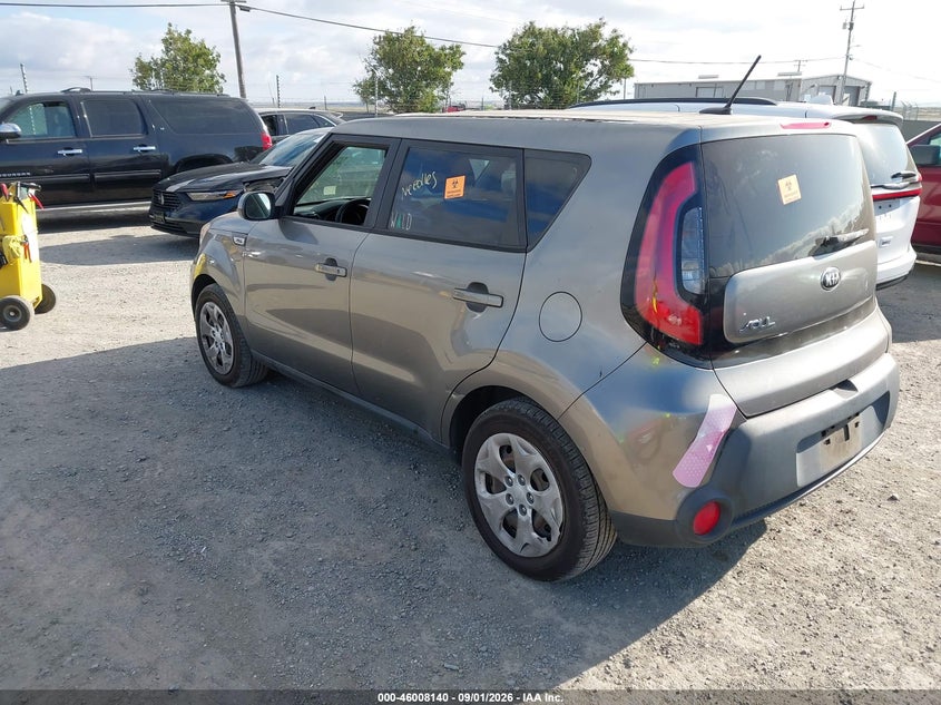 2015 KIA SOUL auction photo 3