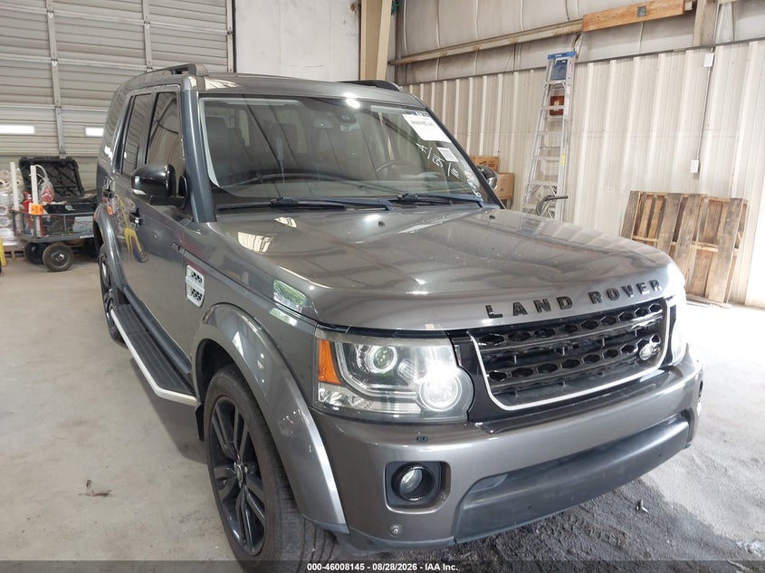 2016 LAND ROVER LR4 auction photo 6