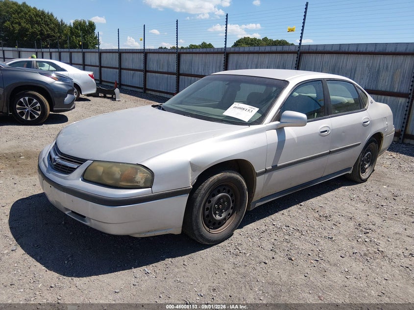 2004 CHEVROLET IMPALA SEDAN 3.4L V-6 REGULAR , 180HP