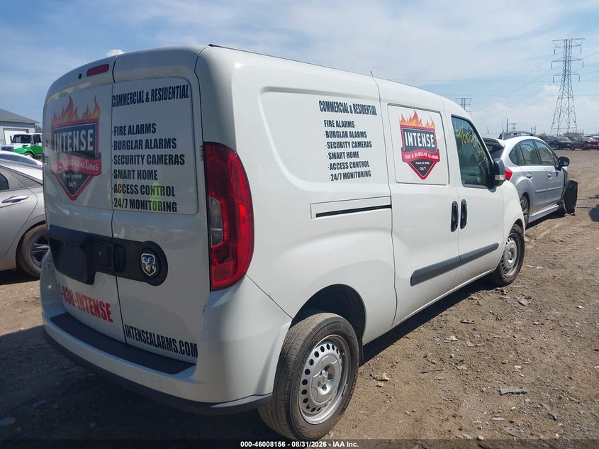 Vin: zfbhrfab2n6w16804, lot: 46507532, ram promaster city cargo van 20224