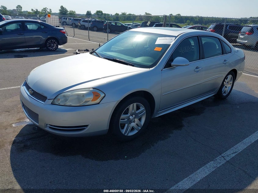 CHEVROLET IMPALA 2013 VIN 2G1WG5E39D1253813