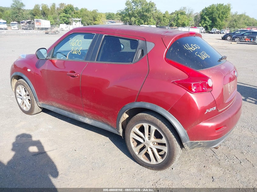 NISSAN JUKE 2012 VIN JN8AF5MR1CT103976