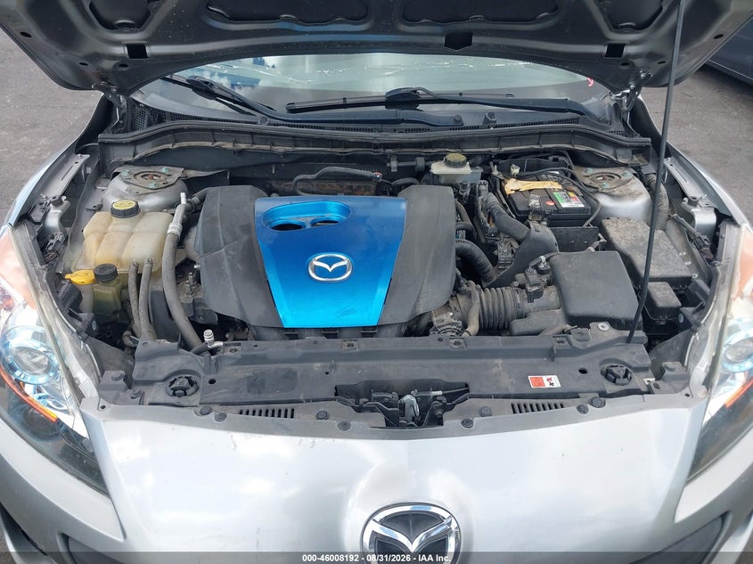 2012 MAZDA 3 SEDAN 2.0L I-4 DI, DOHC, VVT, REGULAR , 155HP